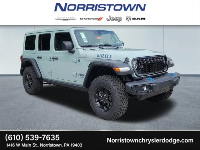 2024 Jeep Wrangler 4xe WRANGLER 4-DOOR WILLYS 4xe