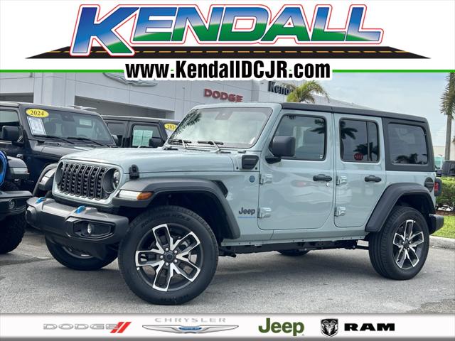 2024 Jeep Wrangler 4xe WRANGLER 4-DOOR SPORT S 4xe