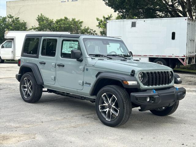 2024 Jeep Wrangler 4xe WRANGLER 4-DOOR SPORT S 4xe