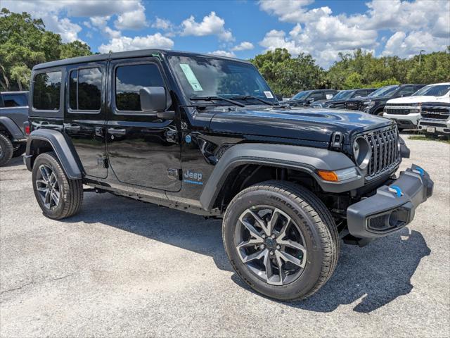 2024 Jeep Wrangler 4xe WRANGLER 4-DOOR SPORT S 4xe