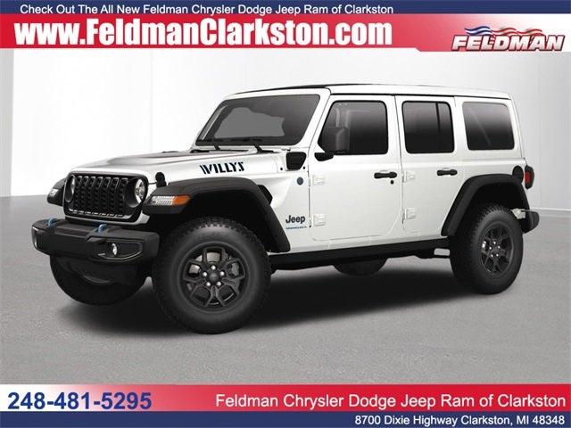 2024 Jeep Wrangler 4xe WRANGLER 4-DOOR WILLYS 4xe