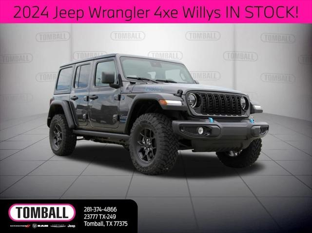 2024 Jeep Wrangler 4xe WRANGLER 4-DOOR WILLYS 4xe