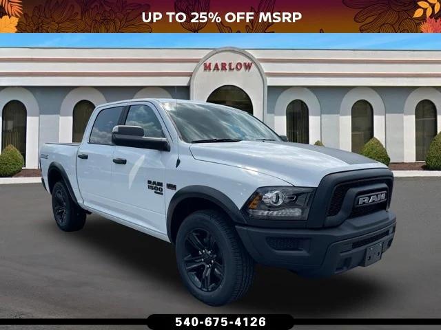 2024 RAM Ram 1500 Classic RAM 1500 CLASSIC WARLOCK CREW CAB 4X4 57 BOX