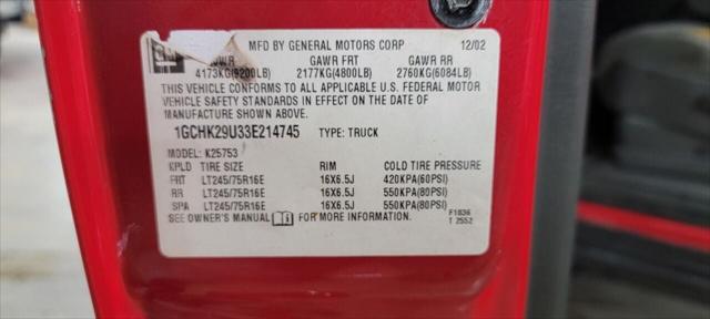 2003 Chevrolet Silverado 2500HD LS