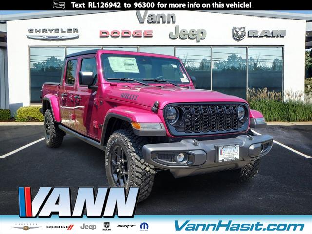 2024 Jeep Gladiator GLADIATOR WILLYS 4X4