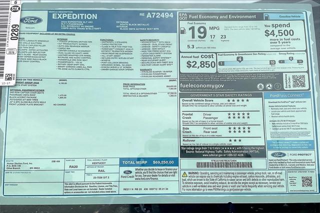 New 2024 Ford Expedition XLT For Sale in Olive Branch, MS