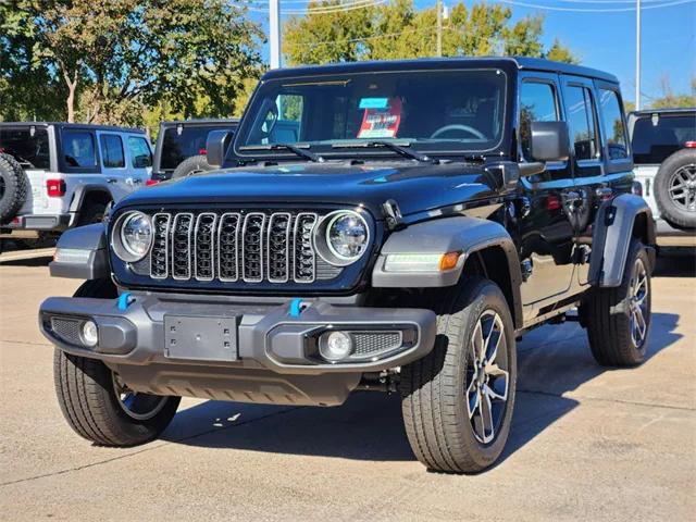 2024 Jeep Wrangler 4xe WRANGLER 4-DOOR SPORT S 4xe