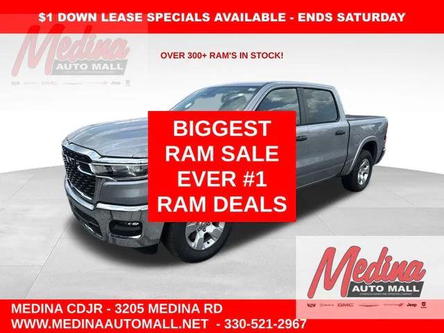 2025 RAM Ram 1500 RAM 1500 BIG HORN CREW CAB 4X4 57 BOX