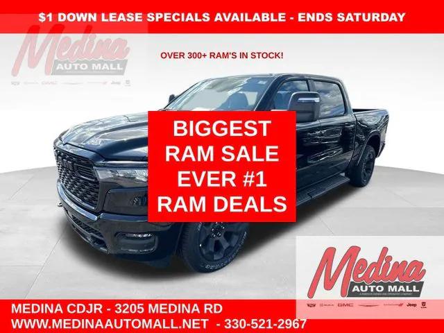 2025 RAM Ram 1500 RAM 1500 BIG HORN CREW CAB 4X4 57 BOX