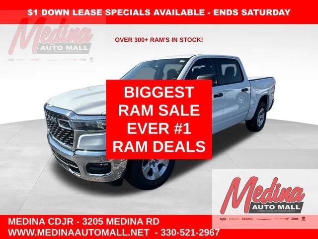 2025 RAM Ram 1500 RAM 1500 BIG HORN CREW CAB 4X4 57 BOX