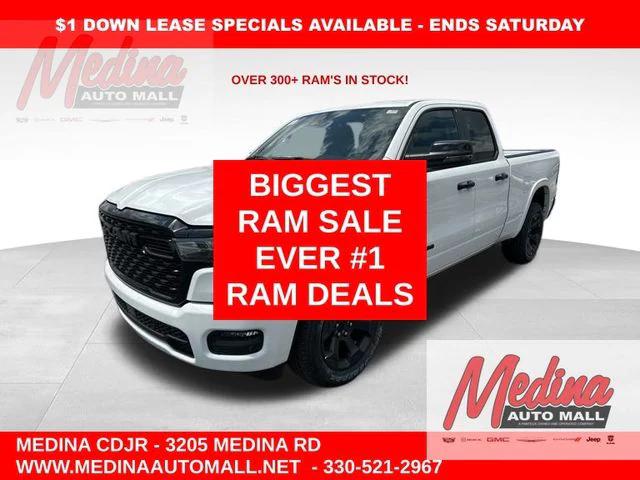 2025 RAM Ram 1500 RAM 1500 BIG HORN QUAD CAB 4X4 64 BOX