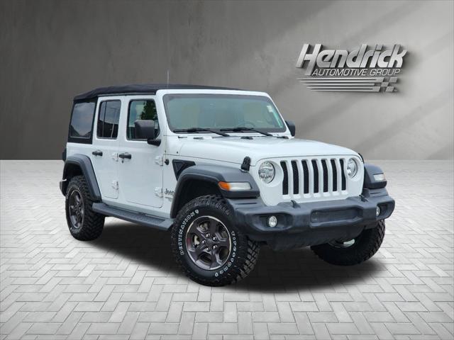 2018 Jeep Wrangler Unlimited Sport S 4x4