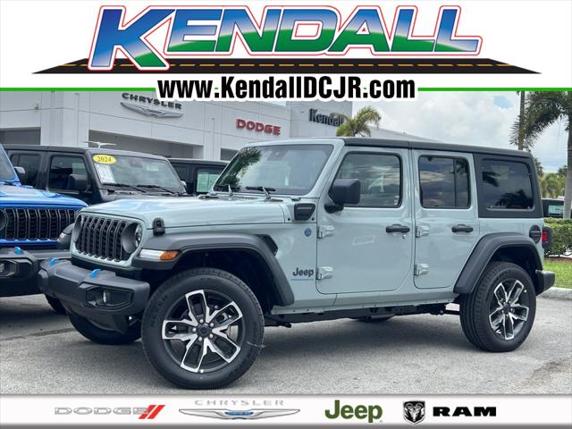 2024 Jeep Wrangler 4xe WRANGLER 4-DOOR SPORT S 4xe