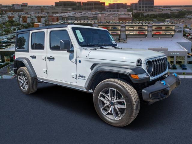 2024 Jeep Wrangler 4xe WRANGLER 4-DOOR SPORT S 4xe