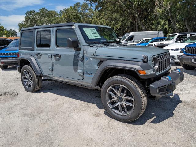 2024 Jeep Wrangler 4xe WRANGLER 4-DOOR SPORT S 4xe