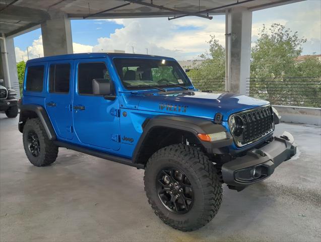 2024 Jeep Wrangler WRANGLER 4-DOOR WILLYS