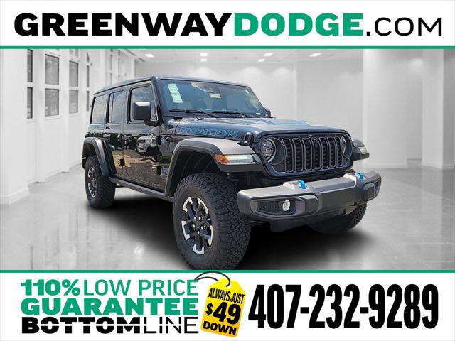 2024 Jeep Wrangler 4xe WRANGLER 4-DOOR RUBICON 4xe