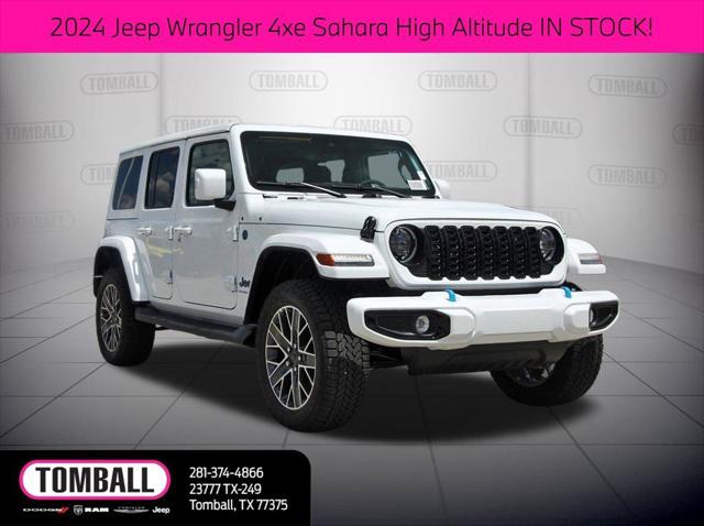 2024 Jeep Wrangler 4xe WRANGLER 4-DOOR HIGH ALTITUDE 4xe