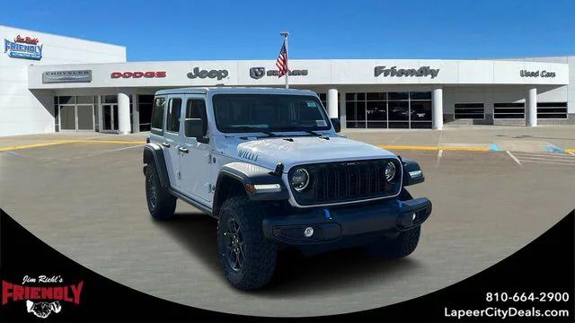 2024 Jeep Wrangler 4xe WRANGLER 4-DOOR WILLYS 4xe