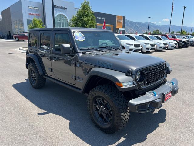 2024 Jeep Wrangler 4xe WRANGLER 4-DOOR WILLYS 4xe