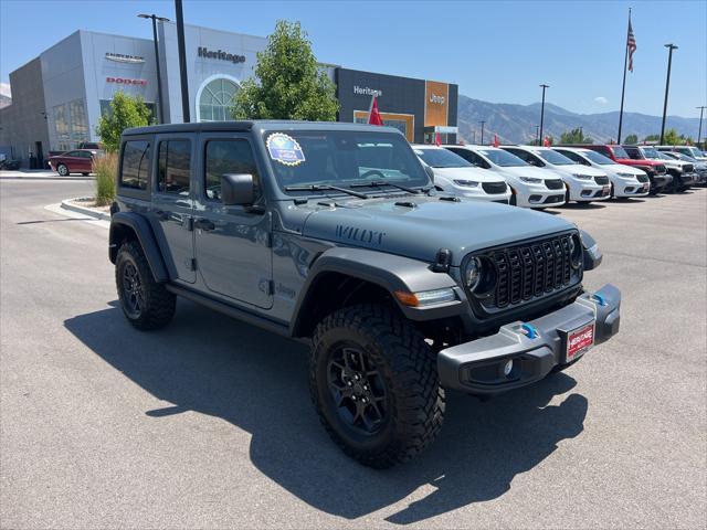 2024 Jeep Wrangler 4xe WRANGLER 4-DOOR WILLYS 4xe