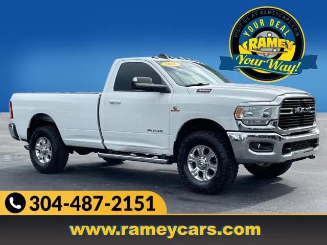 2021 RAM 3500 Big Horn Regular Cab 4x4 8 Box