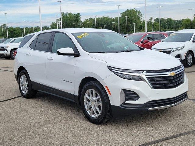 Used 2022 Chevrolet Equinox LT with VIN 3GNAXKEV9NL233800 for sale in Jackson, MI