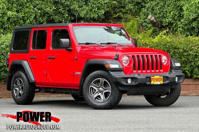 2018 Jeep Wrangler Unlimited Sport S 4x4