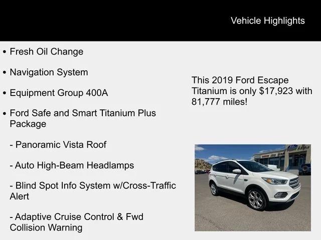 2019 Ford Escape Titanium