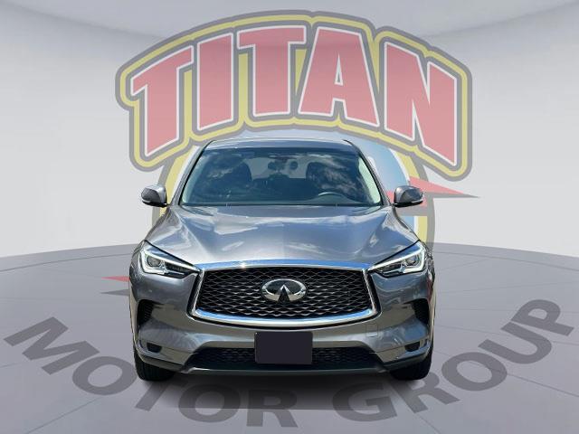 Certified 2021 INFINITI QX50 Pure with VIN 3PCAJ5AB8MF101549 for sale in Lynbrook, NY