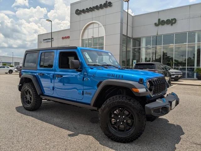 2024 Jeep Wrangler 4xe WRANGLER 4-DOOR WILLYS 4xe