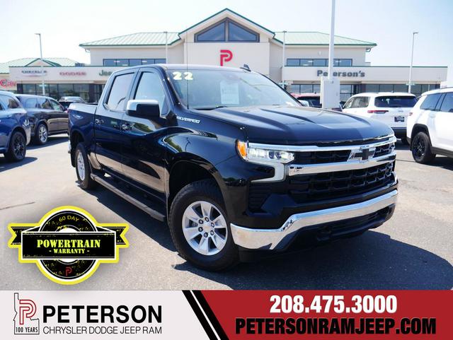 2022 Chevrolet Silverado 1500 4WD Crew Cab Standard Bed LT