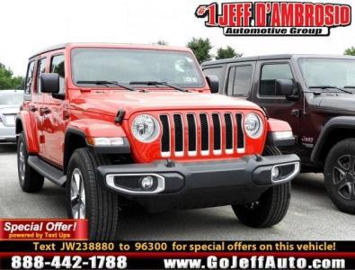 2018 Jeep Wrangler Unlimited Sahara for sale in Frazer, PA