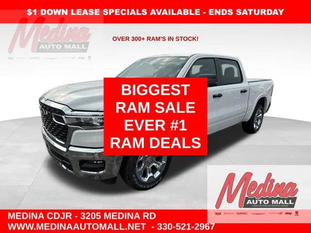 2025 RAM Ram 1500 RAM 1500 BIG HORN CREW CAB 4X4 57 BOX