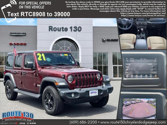 2021 Jeep Wrangler Unlimited Sport S 4x4