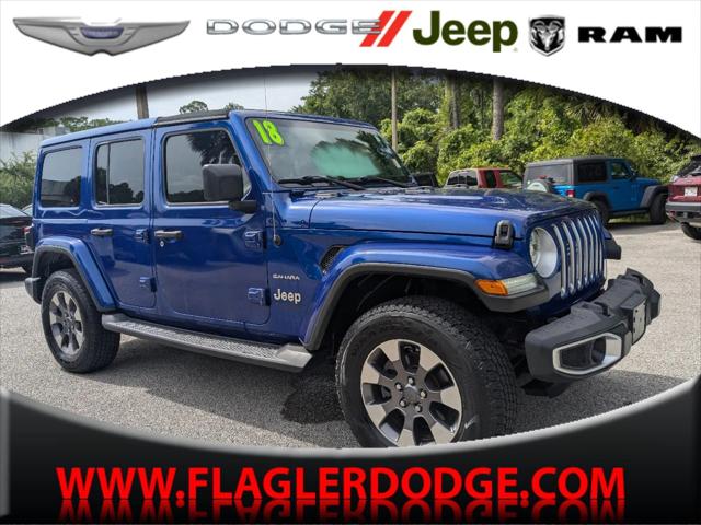 2018 Jeep Wrangler Unlimited Sahara 4x4