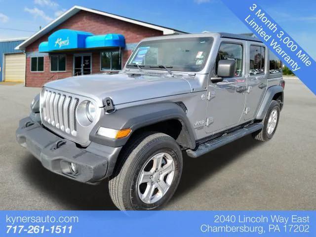 2020 Jeep Wrangler Sport S 4X4 for sale in Chambersburg, PA