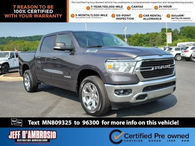 2021 RAM 1500 Big Horn Crew Cab 4x4 57 Box