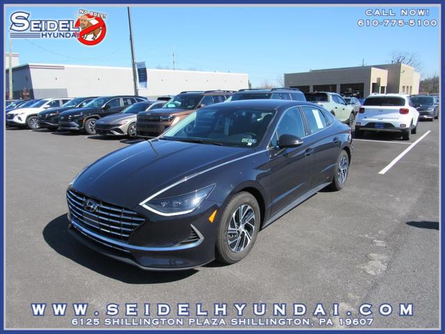 2023 Hyundai Sonata Hybrid Blue for sale in SHILLINGTON, PA