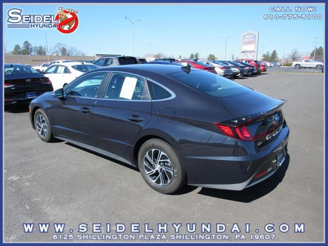 2023 Hyundai Sonata Hybrid Blue