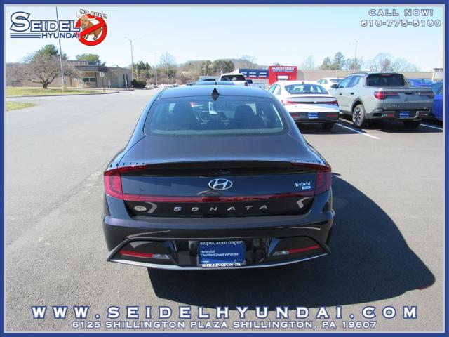 2023 Hyundai Sonata Hybrid Blue