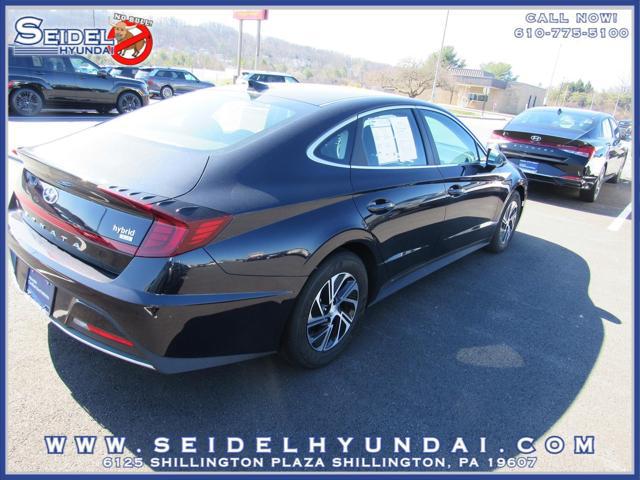 2023 Hyundai Sonata Hybrid Blue
