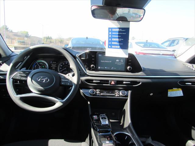 2023 Hyundai Sonata Hybrid Blue