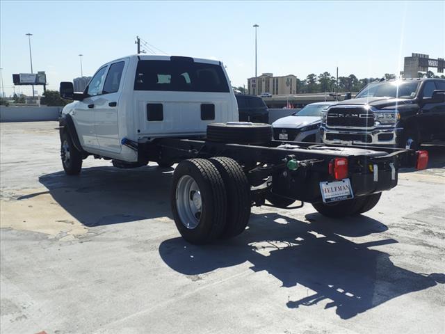 2024 RAM Ram 5500 Chassis Cab RAM 5500 TRADESMAN CHASSIS CREW CAB 4X4 84 CA