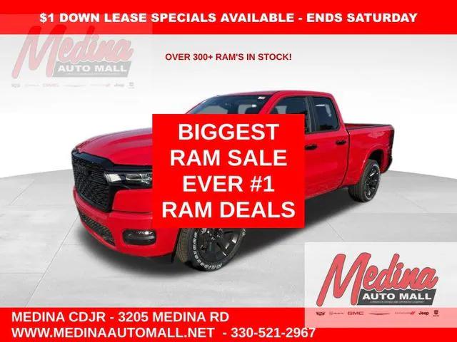 2025 RAM Ram 1500 RAM 1500 BIG HORN QUAD CAB 4X4 64 BOX