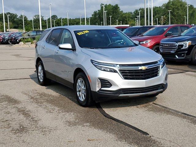 Used 2022 Chevrolet Equinox LT with VIN 3GNAXKEV7NL239725 for sale in Jackson, MI