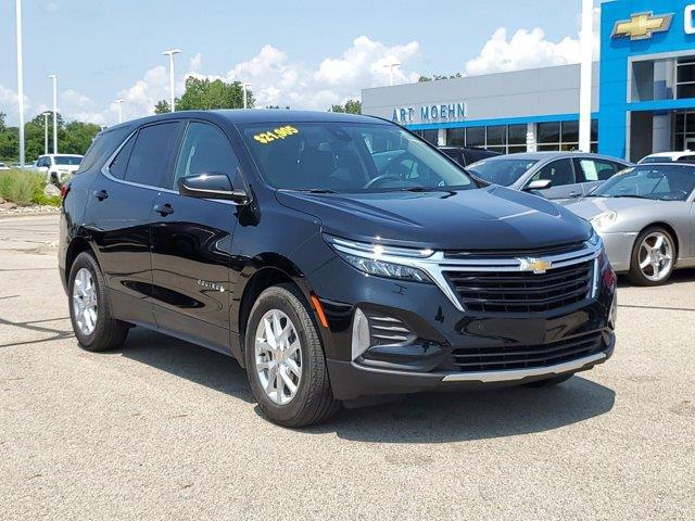 Used 2022 Chevrolet Equinox LT with VIN 3GNAXKEV6NL216422 for sale in Jackson, MI