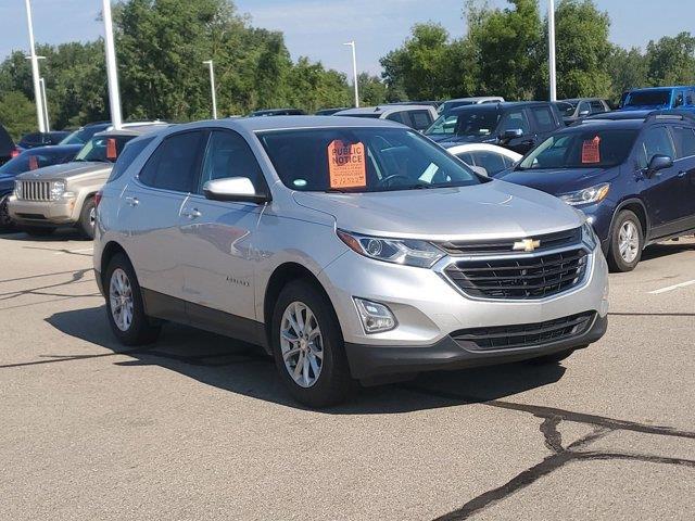 Used 2018 Chevrolet Equinox LT with VIN 3GNAXJEV8JS505960 for sale in Jackson, MI