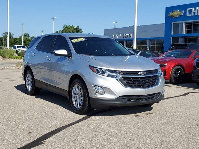 Used 2021 Chevrolet Equinox LT with VIN 3GNAXKEV2MS153551 for sale in Jackson, MI