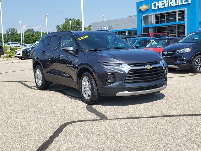 Used 2021 Chevrolet Blazer 2LT with VIN 3GNKBCRS7MS562248 for sale in Jackson, MI